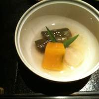 ぎんざ 一二岐 - 野菜の煮物。あっさり美味。