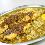 セイロンライス（カツ乗せ）（\650）