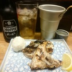 こよい - 鯛のかぶと焼き 熱燗 ホッピー