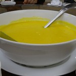 招福門 - フカヒレ入りかぼちゃクリームスープ