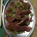 焼肉 はせ川 - ネギ塩カルビ