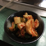 焼肉 はせ川 - 自家製キムチはこれで100円ですよ～
