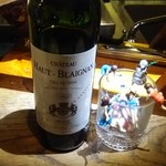 バル  ハルヤ - メドック2003とコップのフチ子さん達