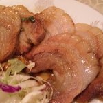 鑫福 - ２０１１年１月再訪！チャーシューみたいな食べ物もありました