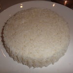 南インド料理 シリ バラジ  - バスマティ米です。