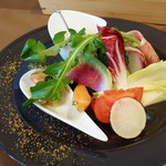 イタリア料理とお菓子の店 ハニワ - ランチセットの前菜盛り