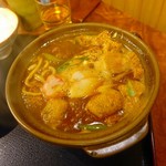 角丸 - カレー煮込みうどん(玉子入り)　900円