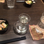 銘酒 魚の家 - まずは而今とお通し