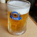 お好み焼 河童 - 生ビール 450円