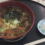 道の駅 はしかみ - 天ぷらそば 650円