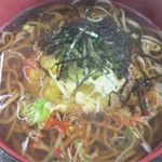 道の駅 はしかみ - 天ぷらそば 650円