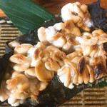 いしもん 西対 - 【2017.2.5 再訪】たら白子の醤油焼き♫