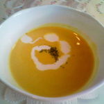 ビストロ・ラ・プラージュ - カボチャの冷製スープ