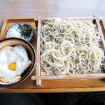 見晴し茶屋 - とろろそば（大盛り）