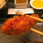 牡蠣フライアップ(^ ^)