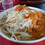 蒙麺 火の豚 - フュージョン全マシ(800円)境界線