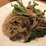 ヤマガタ サンダンデロ - 山形牛のラグーと天童赤根ほうれん草のパスタ