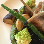 Bistro Vin Vino - 付け合せの野菜達