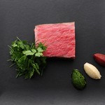 Bistecca of Japanese black “Yamagata beef”