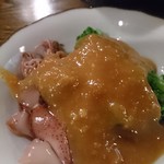 酒房一 - ホタルイカと菜の花の酢味噌あえ