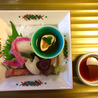 京料理 かじ - 右上はボラの白子