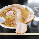 食堂 はせ川 - チャーシュー(半面盛)