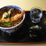 巴屋 - 天ぷらそば　900円