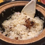 海の幸 鯛や - 鯛をほぐして混ぜる〜♪