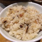 海の幸 鯛や - チョットだけ混じったお焦げが、めっちゃうまいよ〜♪