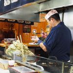 天錦 - 真剣にツユをかける