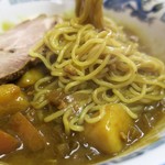 ラーメン処 喜らく - ＜参考＞混ぜたところ