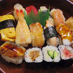 Sushi Fujita - 【ランチ】 にぎり1人半　\1000