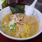 Genkichi - セットの塩ラーメンです。