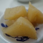 天ぷらのひらお - （2017/1月）サービスの大根