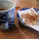 手打そば 乃田 - 揚げた蕎麦