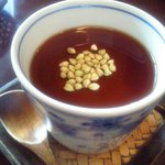 蕎麦藍 - そば茶のミルクプリン