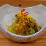 宮川町　水簾 - ホタルイカの天ぷら