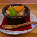 宮川町　水簾 - わかめと筍の小鍋