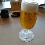 てんぷら 山の上 Roppongi 東京ミッドタウン店 - プレモル生