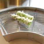 てんぷら 山の上 Roppongi - アスパラ