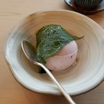 てんぷら 山の上 Roppongi - 桜シャーベット