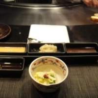 天川 鉄板焼き - お通し