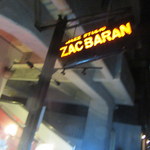 ZAC BARAN - お店看板