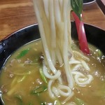 力餅 - 麺アップ