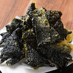 やきとんうまいもん横丁 まるたか - 海苔天ぷら