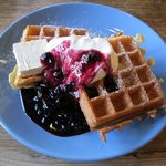 Chama - ブルーベリークリームチーズ（2枚：650円）