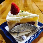 ラ・ローザンヌ - ショートケーキ¥450