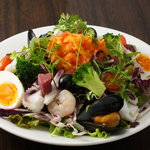 Seafood cosmetic salad
