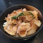 Mennobouhareruya - セットのミニあっぱれ丼