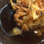 ばんじょう - しらうおのかき揚げ…美味♪